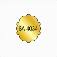 BA-4034 CONFEZIONE 2000 ETICHETTE SPEDIZIONE GRATUITA